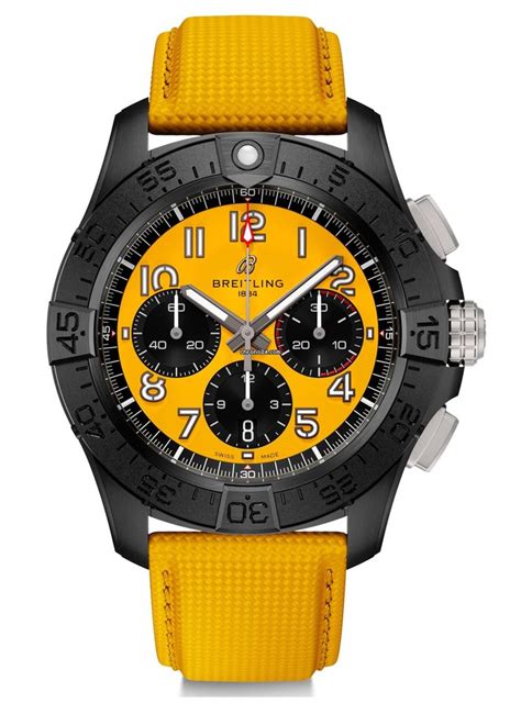 breitling avenger gelb|pre owned breitling avenger watch.